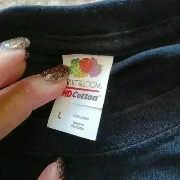 "Dad Bod" Mens Black Crew Neck Tee L - Picture 5 of 8